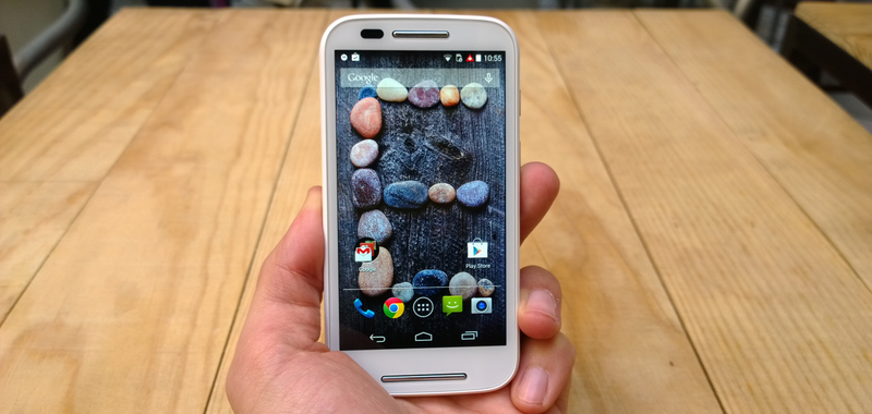 Illustration for article titled Motorola Moto E, primeras impresiones: un Android barato con estilo
